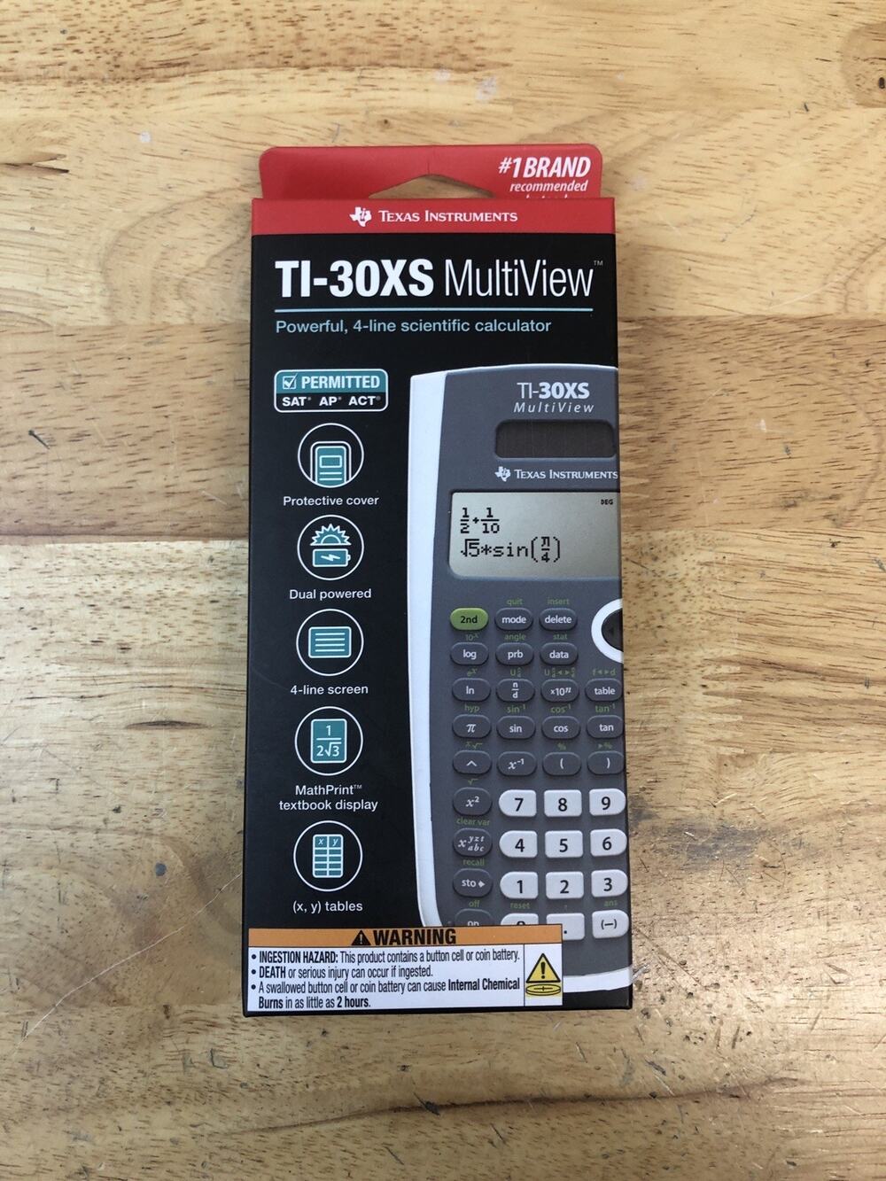 Texas Instruments TI-30XS MultiView Scientific Calculator